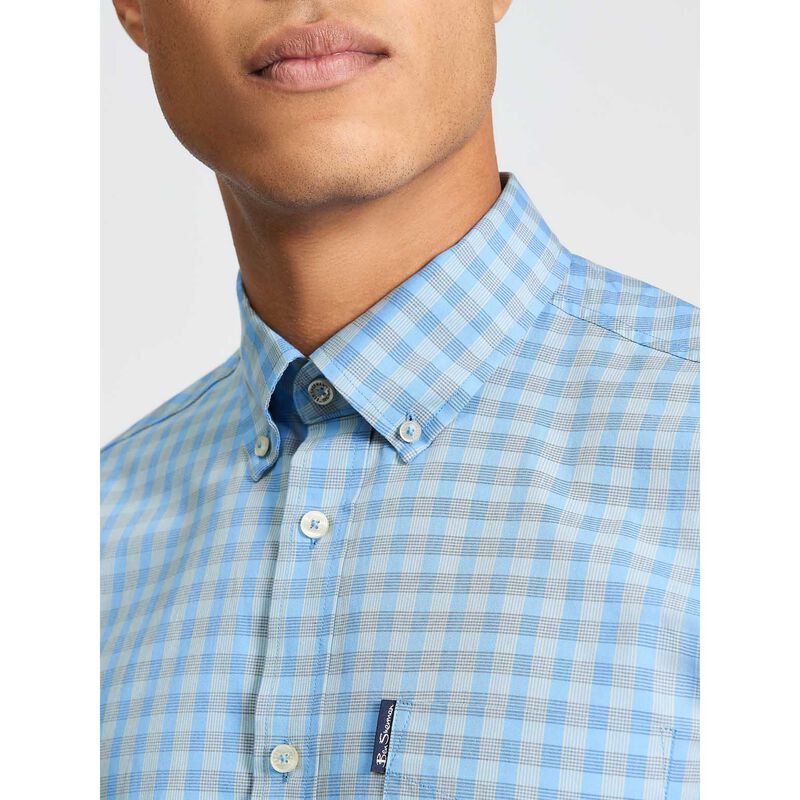 Ben Sherman Linear Gingham Shirt image number 2